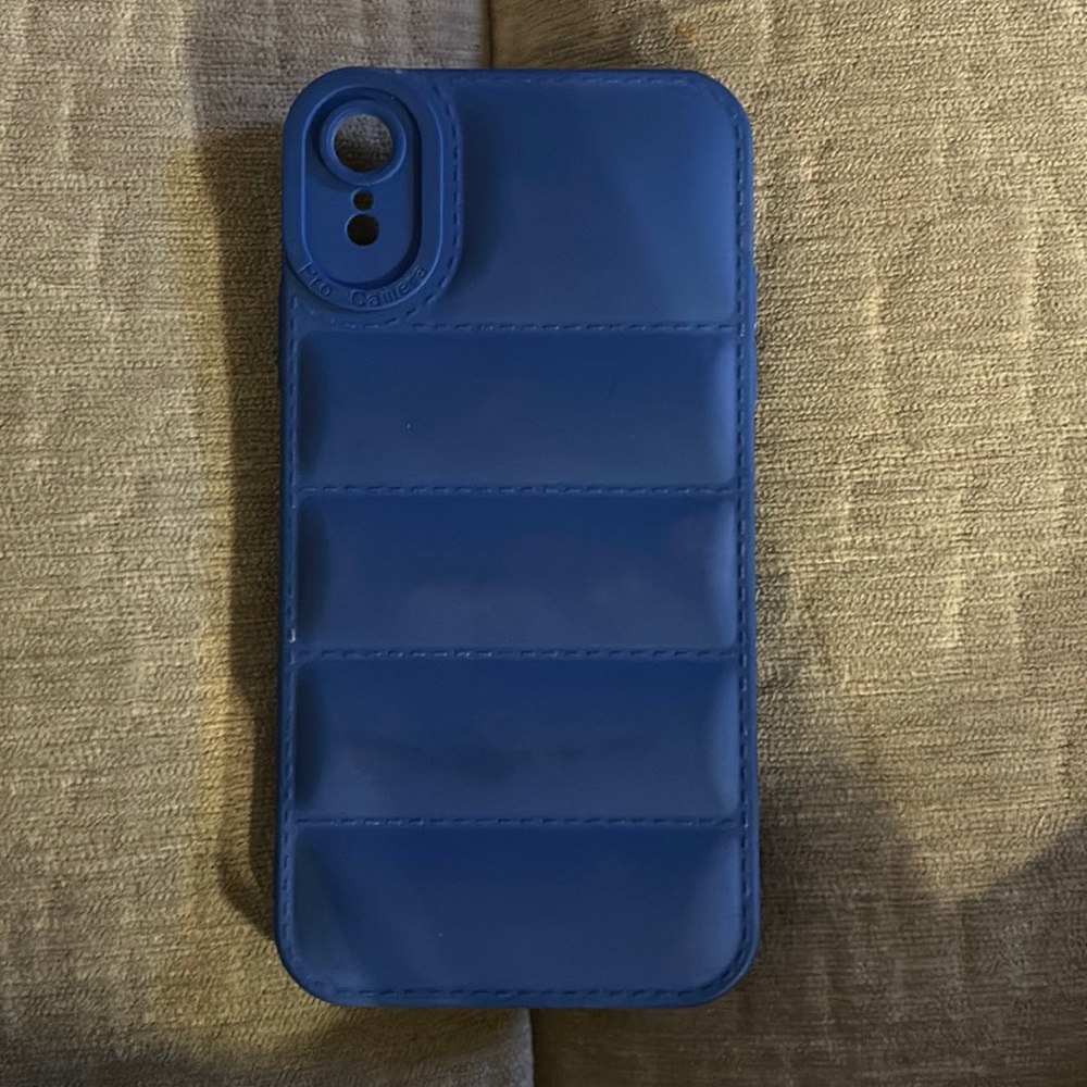 Blue Puffer Case